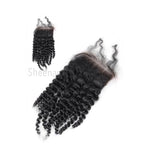 Virgin Indian Kinky Curly Lace Closure