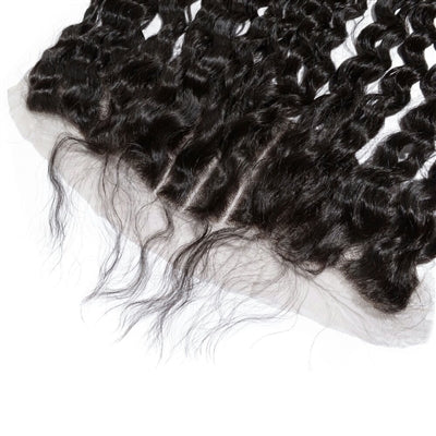 Virgin Indian Curly Lace Frontal